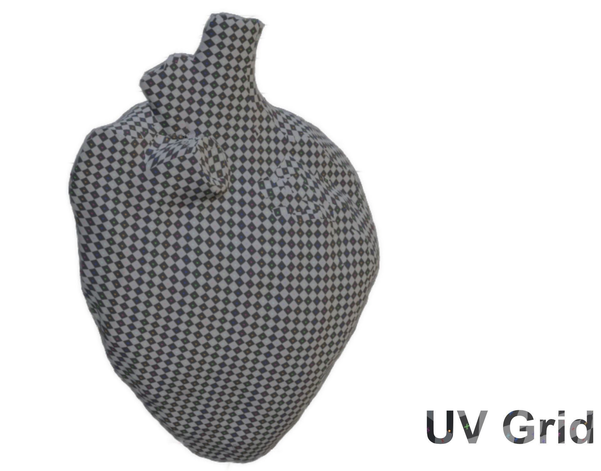 Realistic Heart - 8K UHD Scan Model  Low-poly 3D model_13