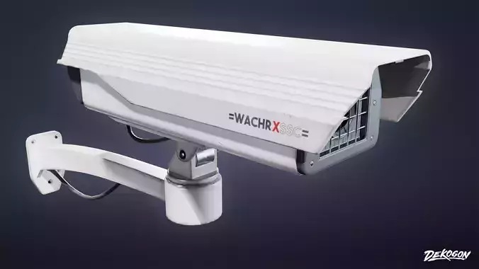 FIRING RANGE - Security Camera 01 - LOW POLY