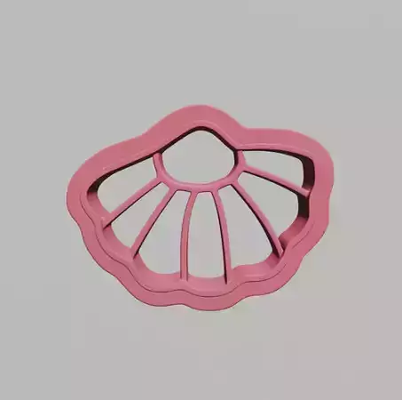 polymer clay cutter- flower
