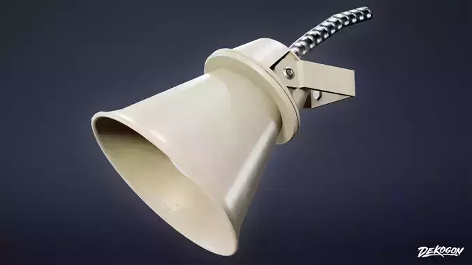 FIRING RANGE - Speaker 01 - LOW POLY