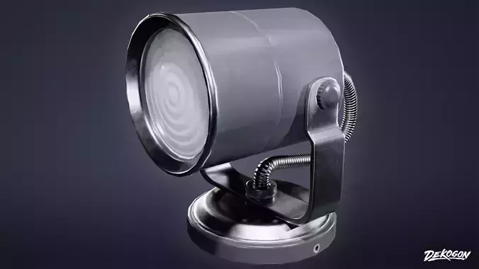 FIRING RANGE - Spotlight 01 - LOW POLY