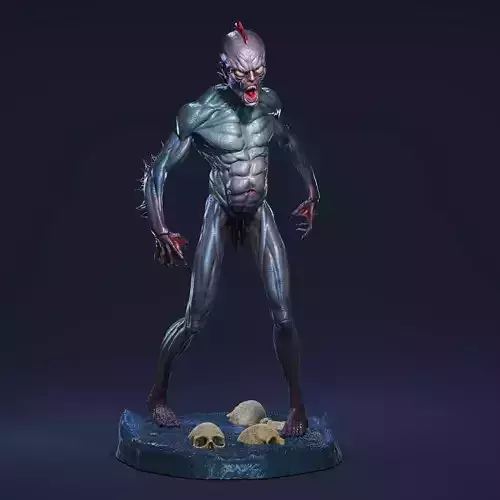 Drowner the Witcher 3  3D print model