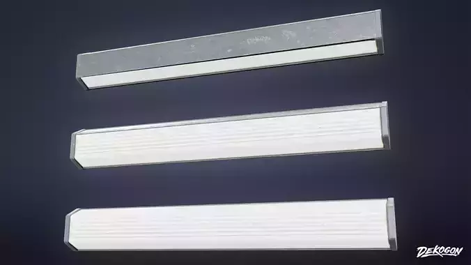 FIRING RANGE - Wall Light 02 - LOW POLY