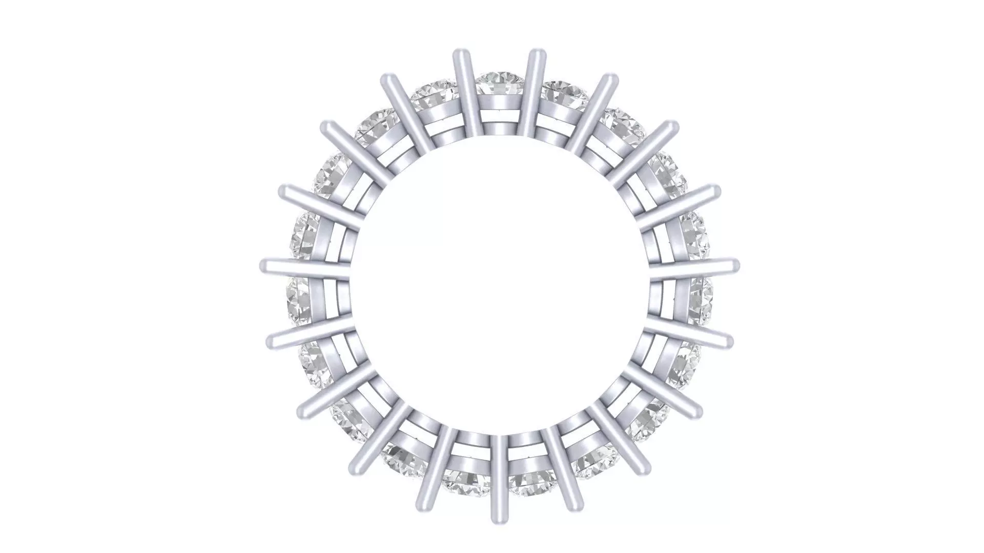 Full eternity ring design 3D print model_0