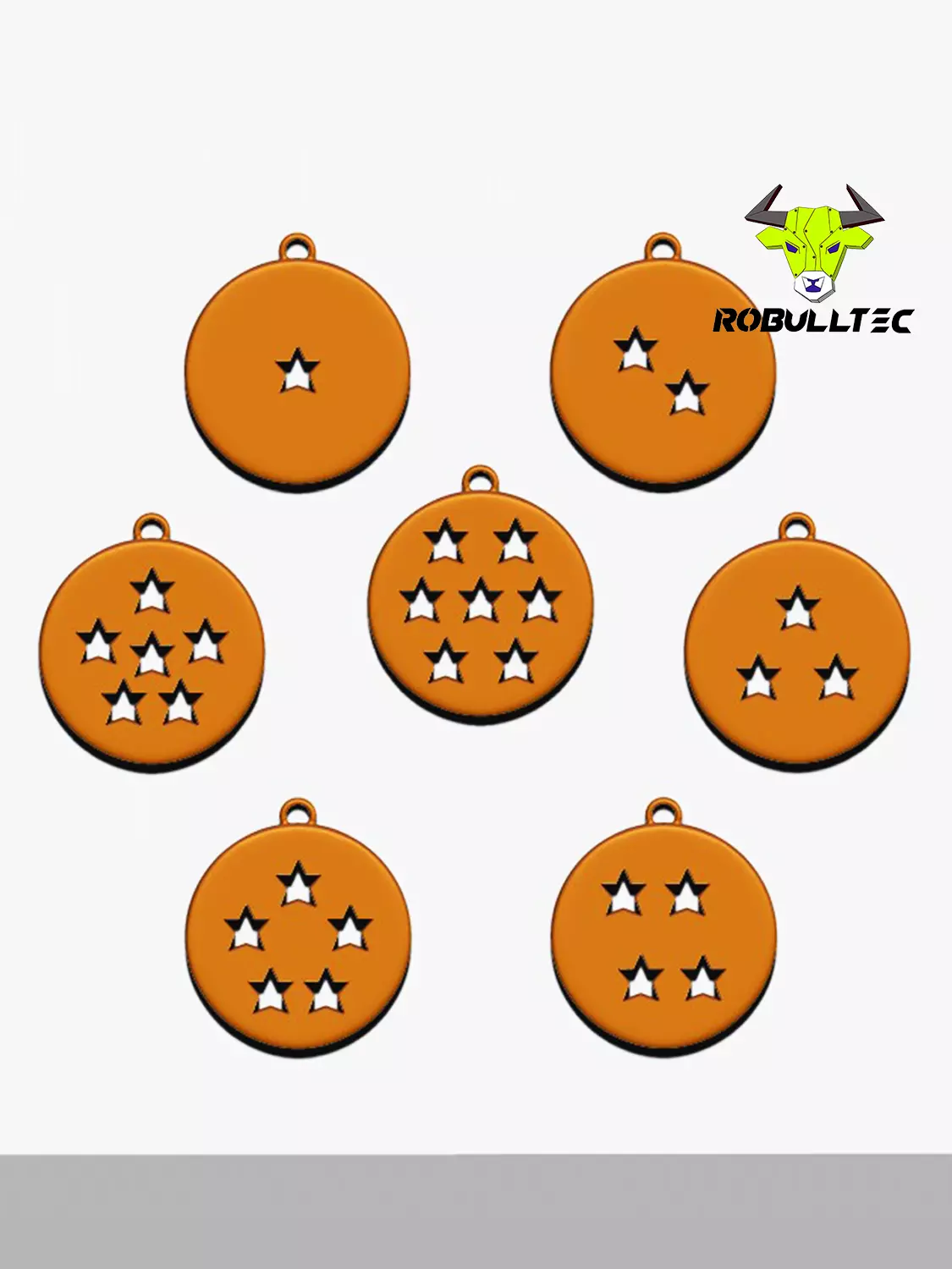 Christmas Dragon Balls 3D print model_0