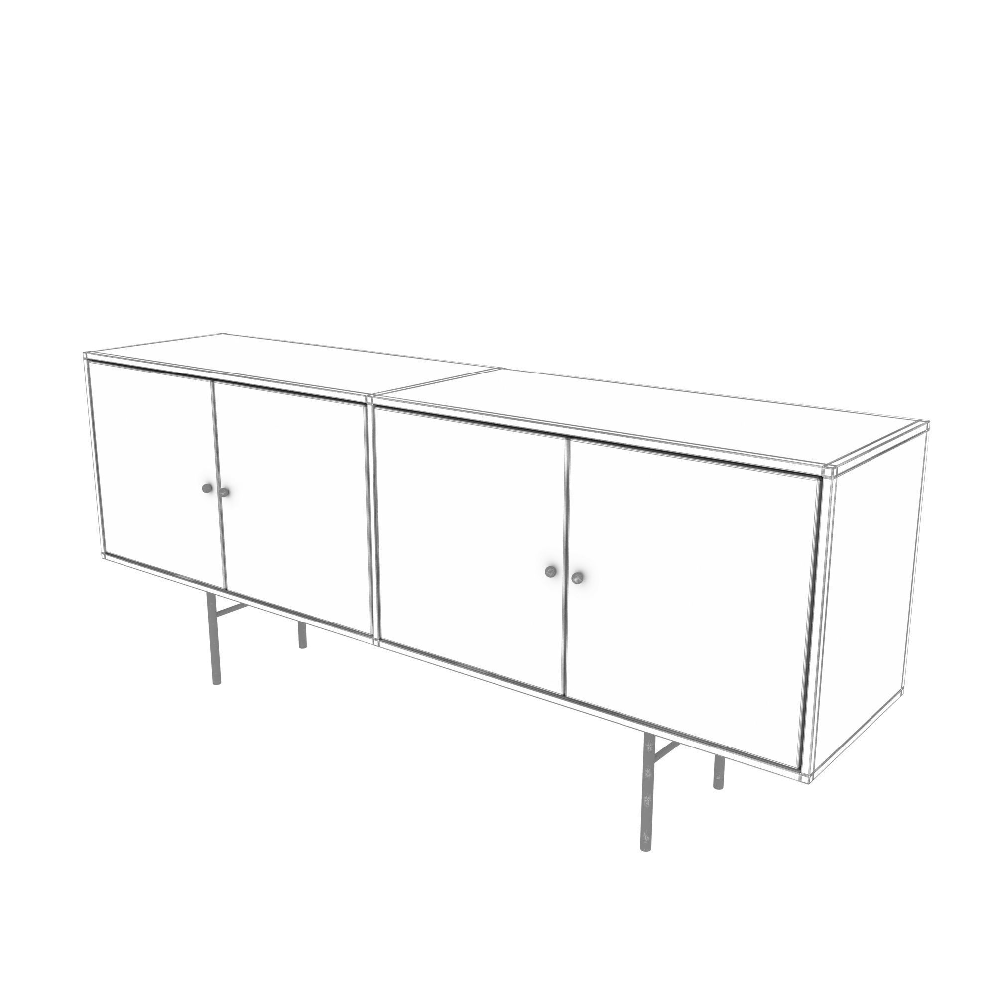 Kare design Mancha cabinet 3D model_5