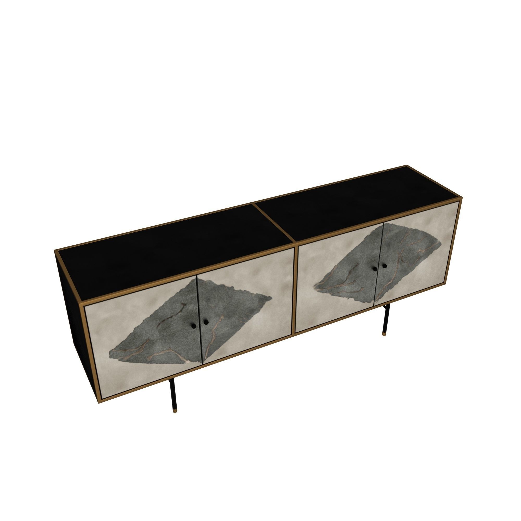 Kare design Mancha cabinet 3D model_3