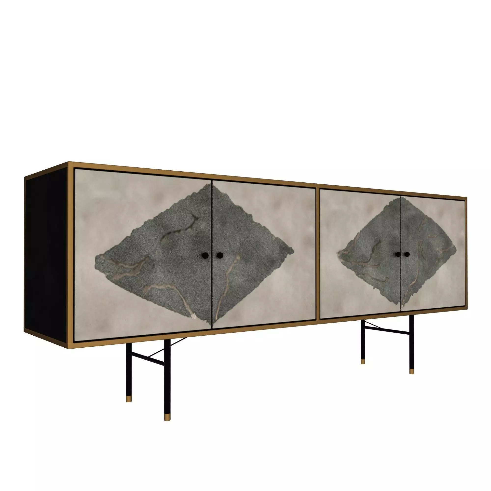 Kare design Mancha cabinet 3D model_0