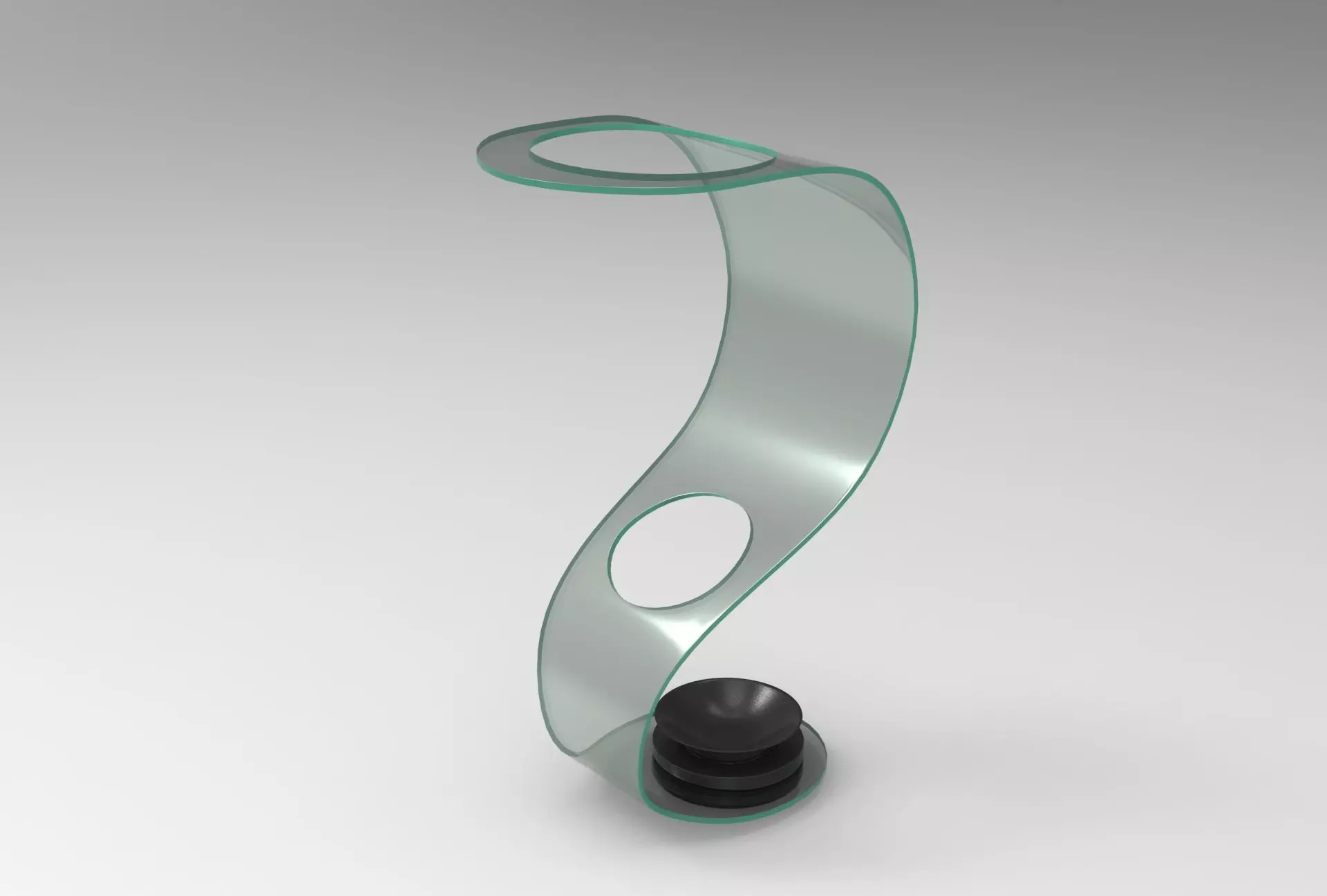 Gik Umbrella Stand Low-poly 3D model_0