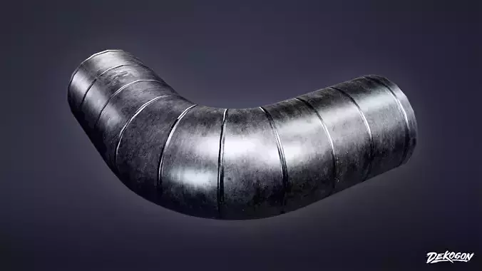 PIPES AND VENTS - Air Vent 01 - LOW POLY