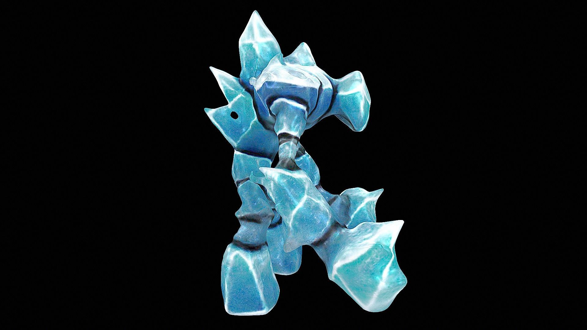 ice golem 3D model_1