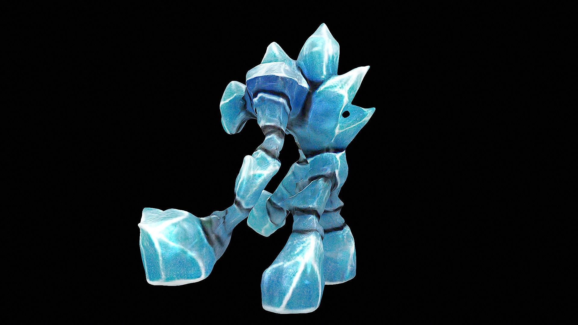ice golem 3D model_4