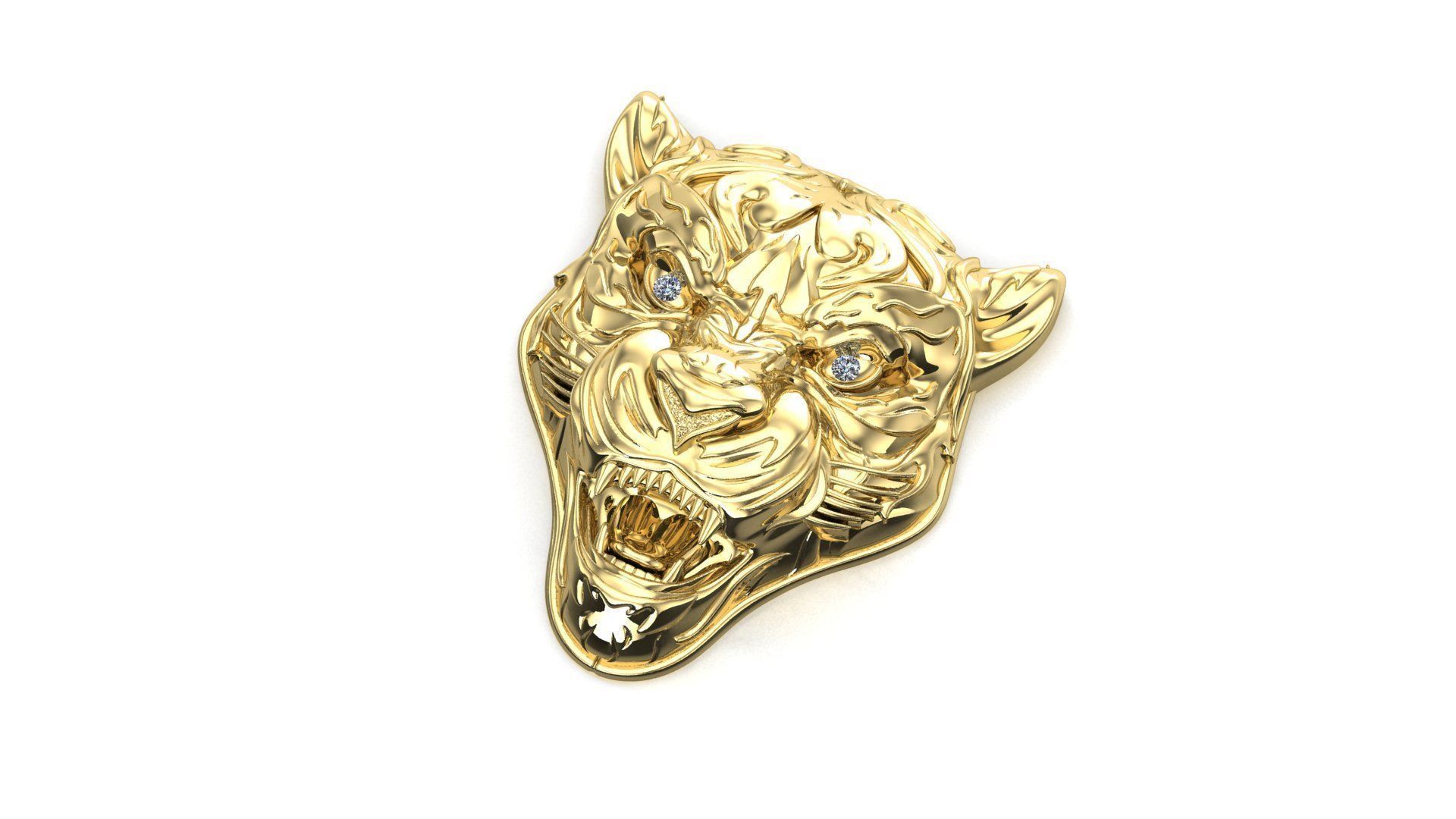 panther tiger 3D print model_1