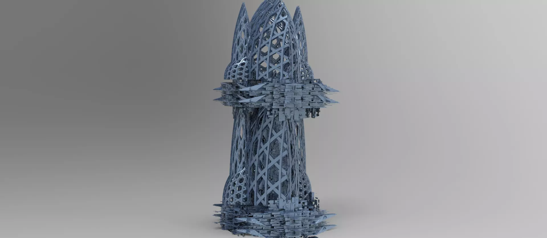 Covenant Docking Tower  3D model_0