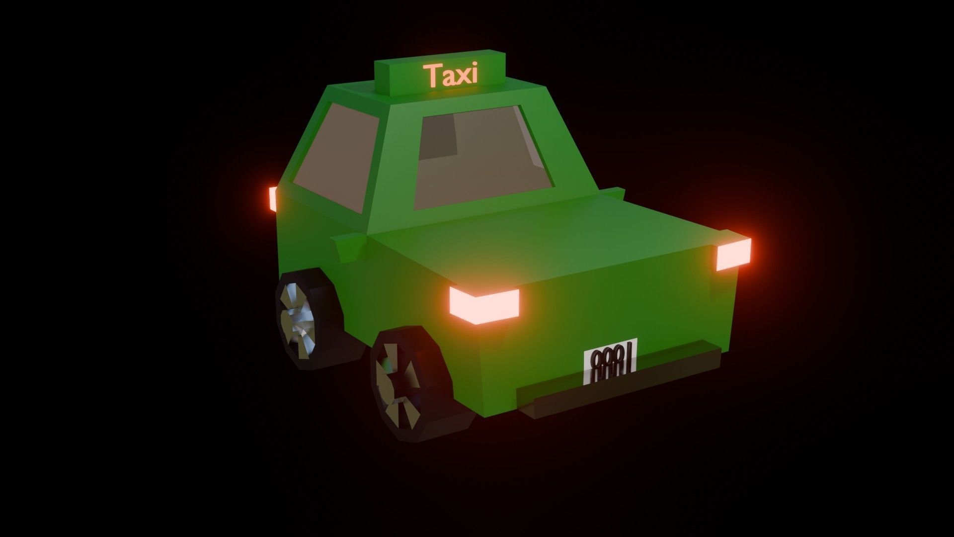 8 items of 3D modeling low poly Transportation folder Low-poly 3D model_4