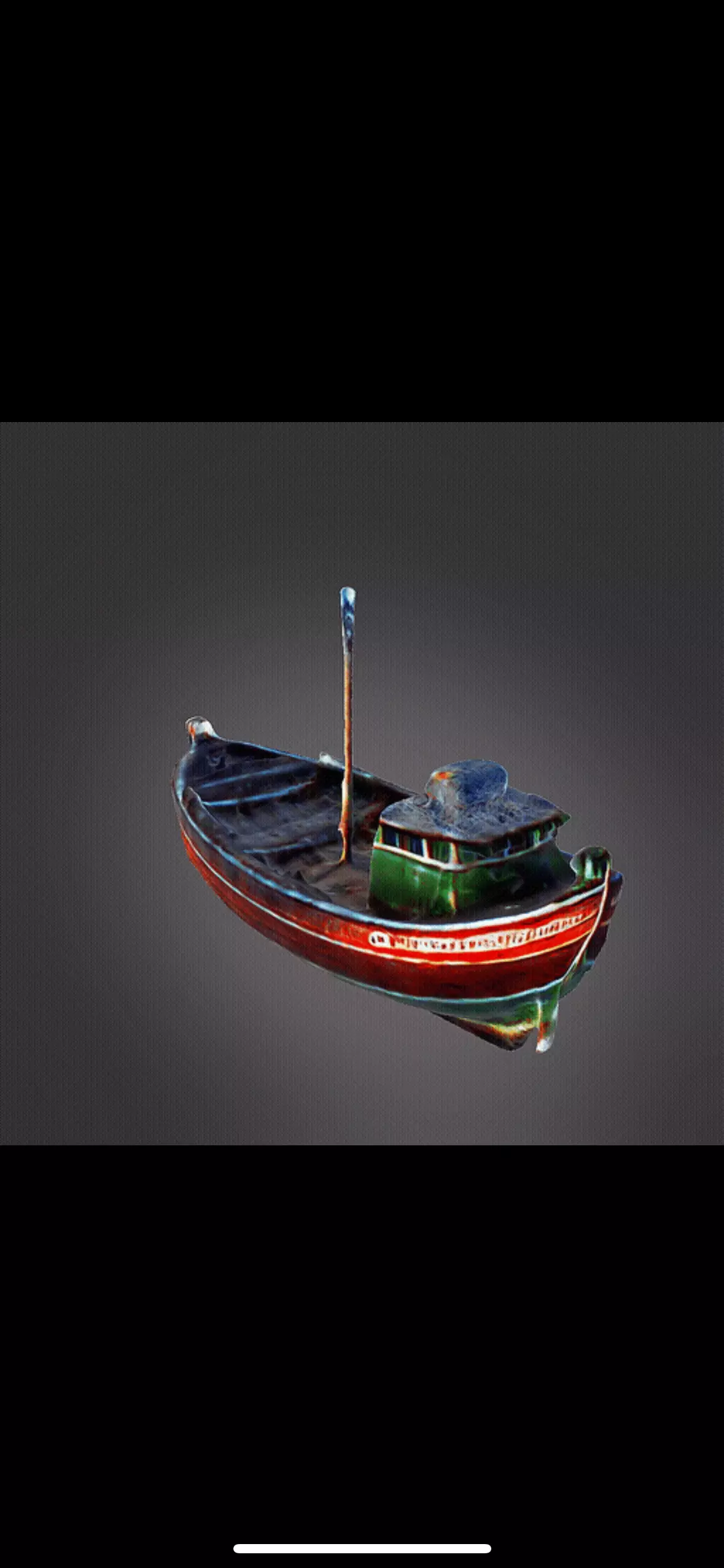 Small boat 2 3D print model