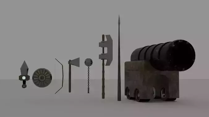 Armory Digital Weapons and Artillery