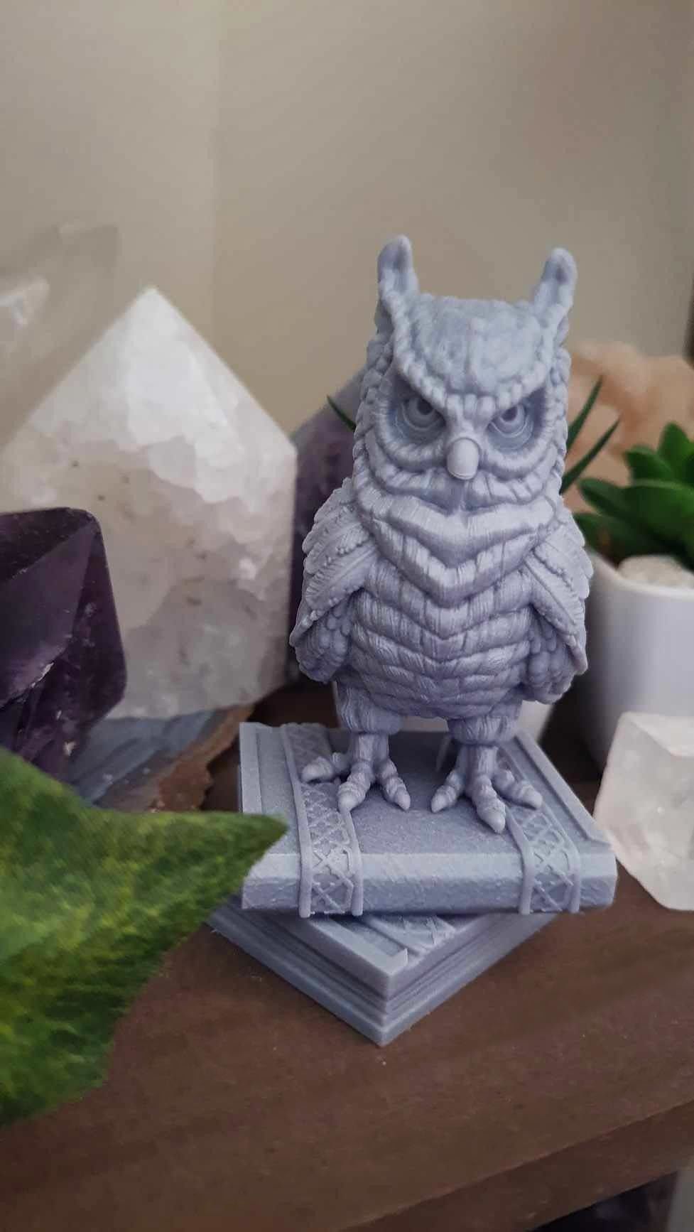 The Owl  3D print model_5