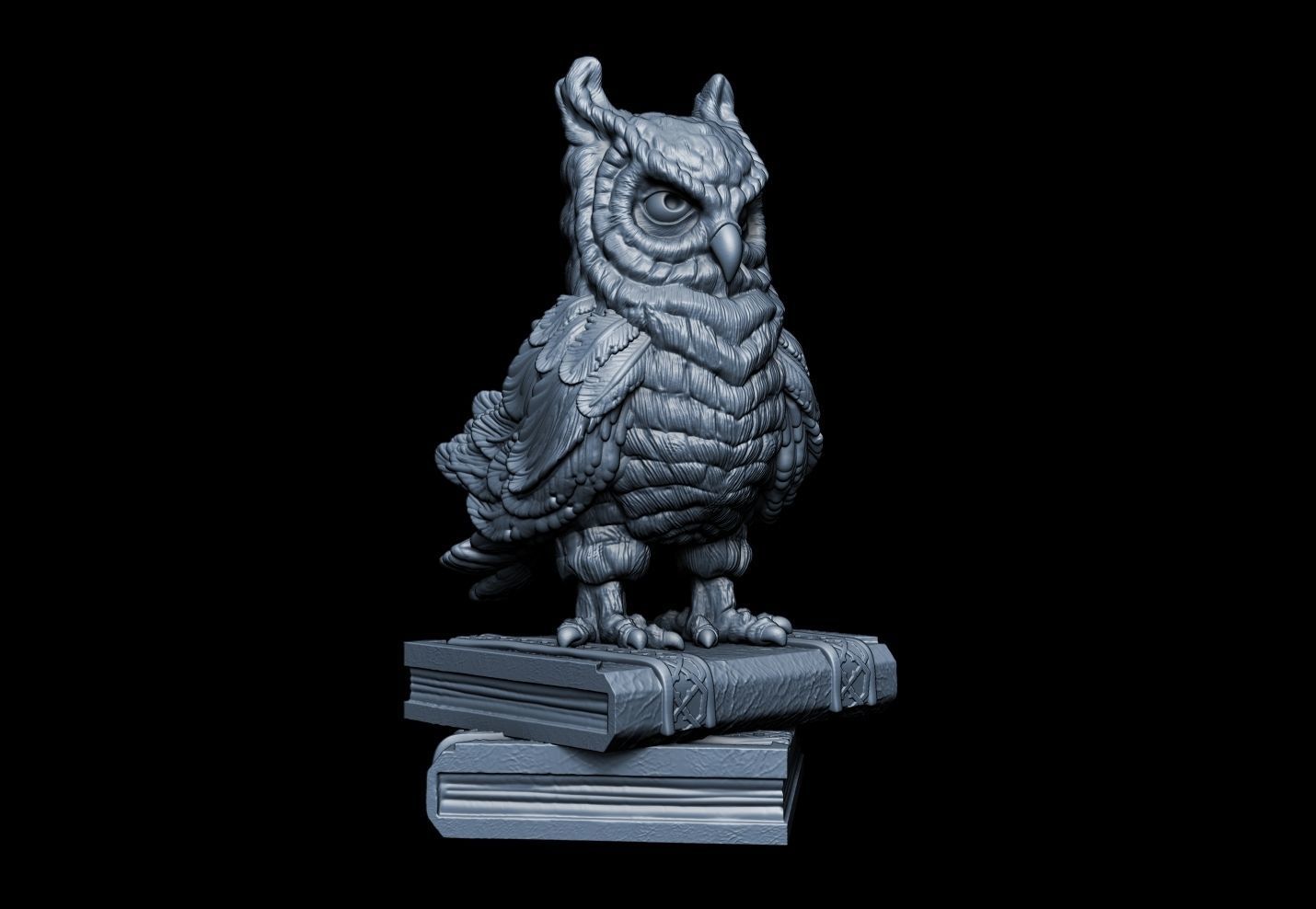 The Owl  3D print model_2
