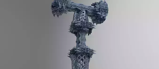 Covenant Skyscraper Docking tower rig