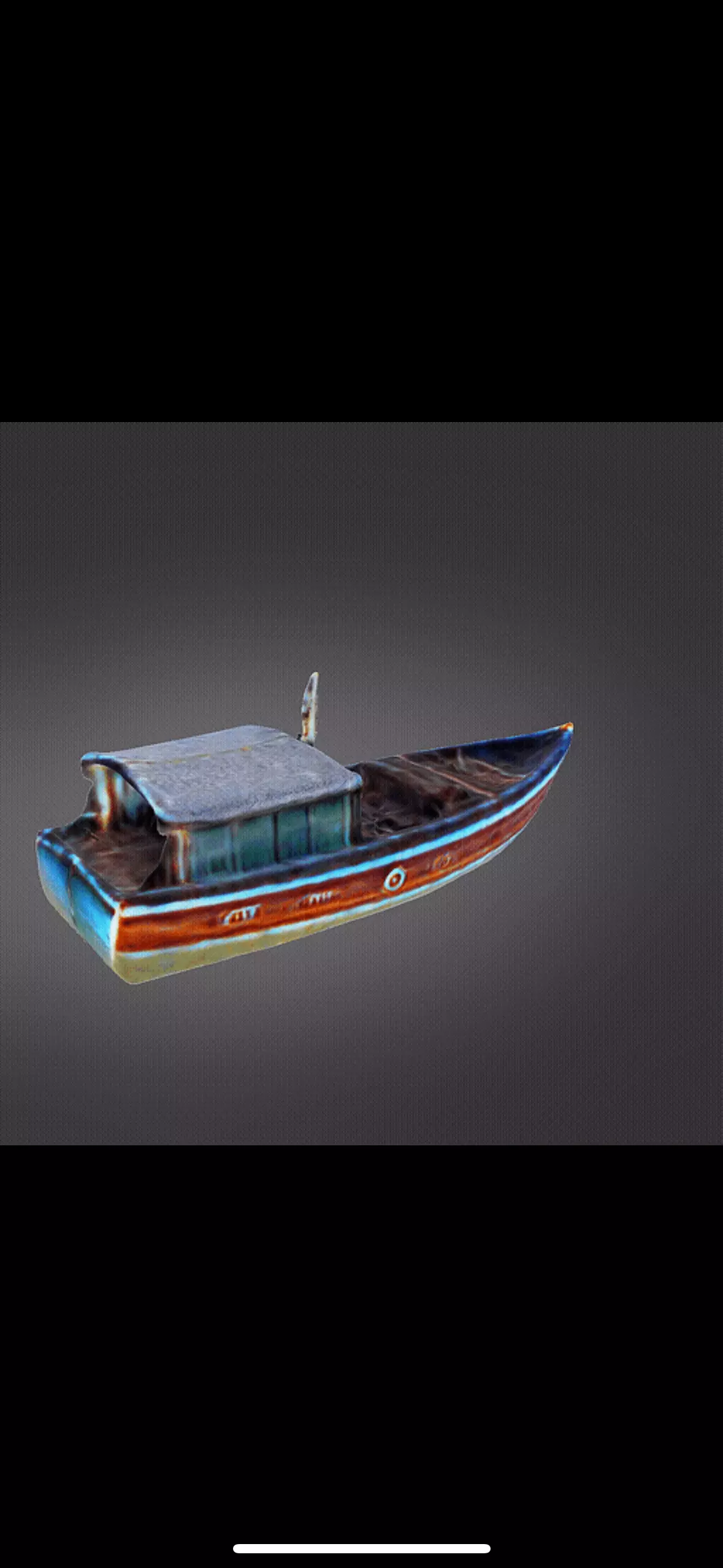 Small boat 4 3D print model