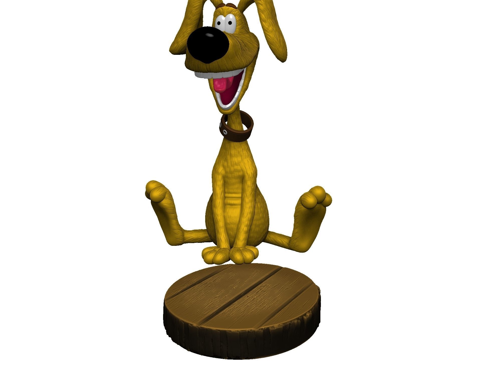 Treasure Island Dog STL 3D print model_21