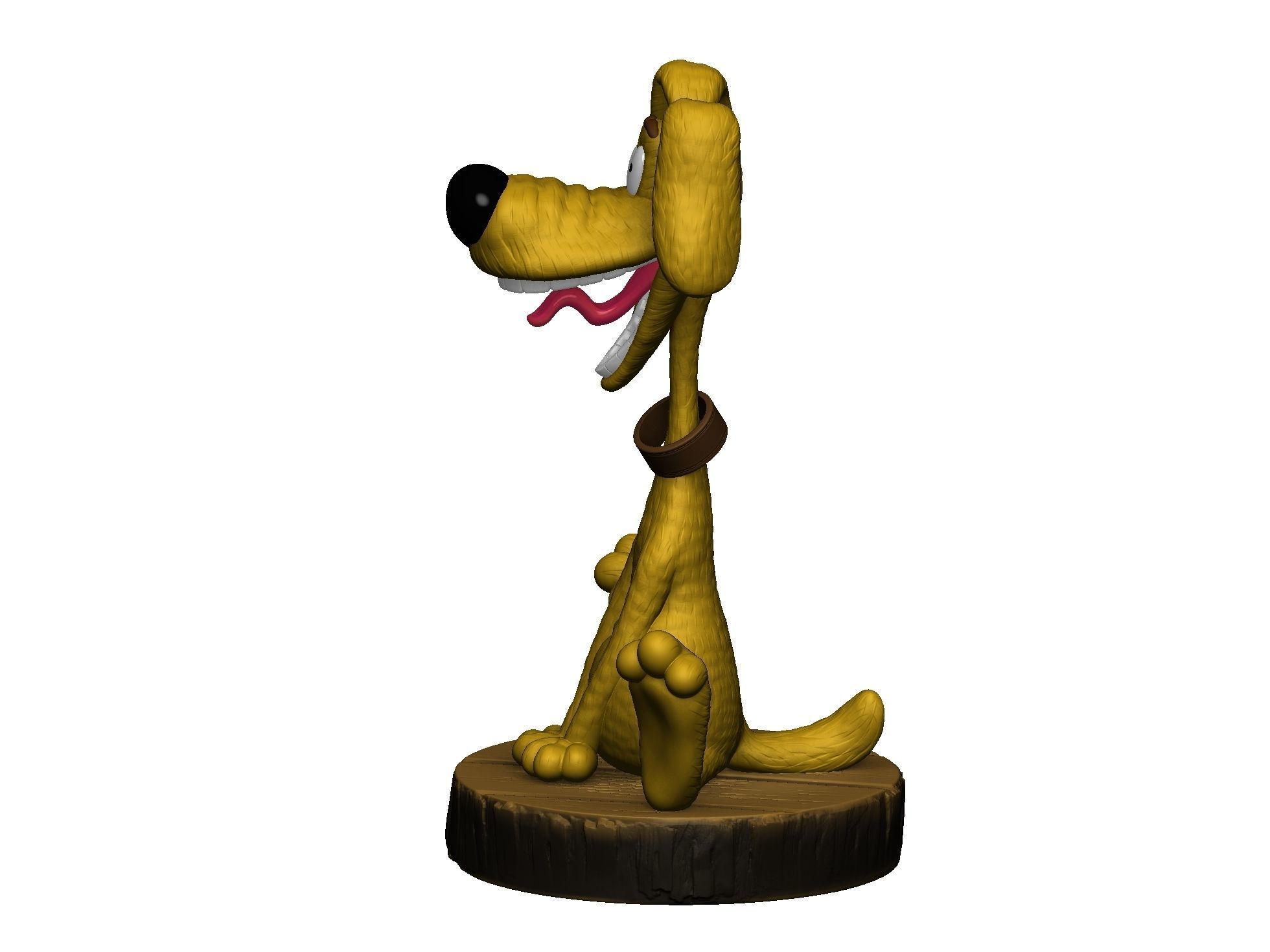 Treasure Island Dog STL 3D print model_26