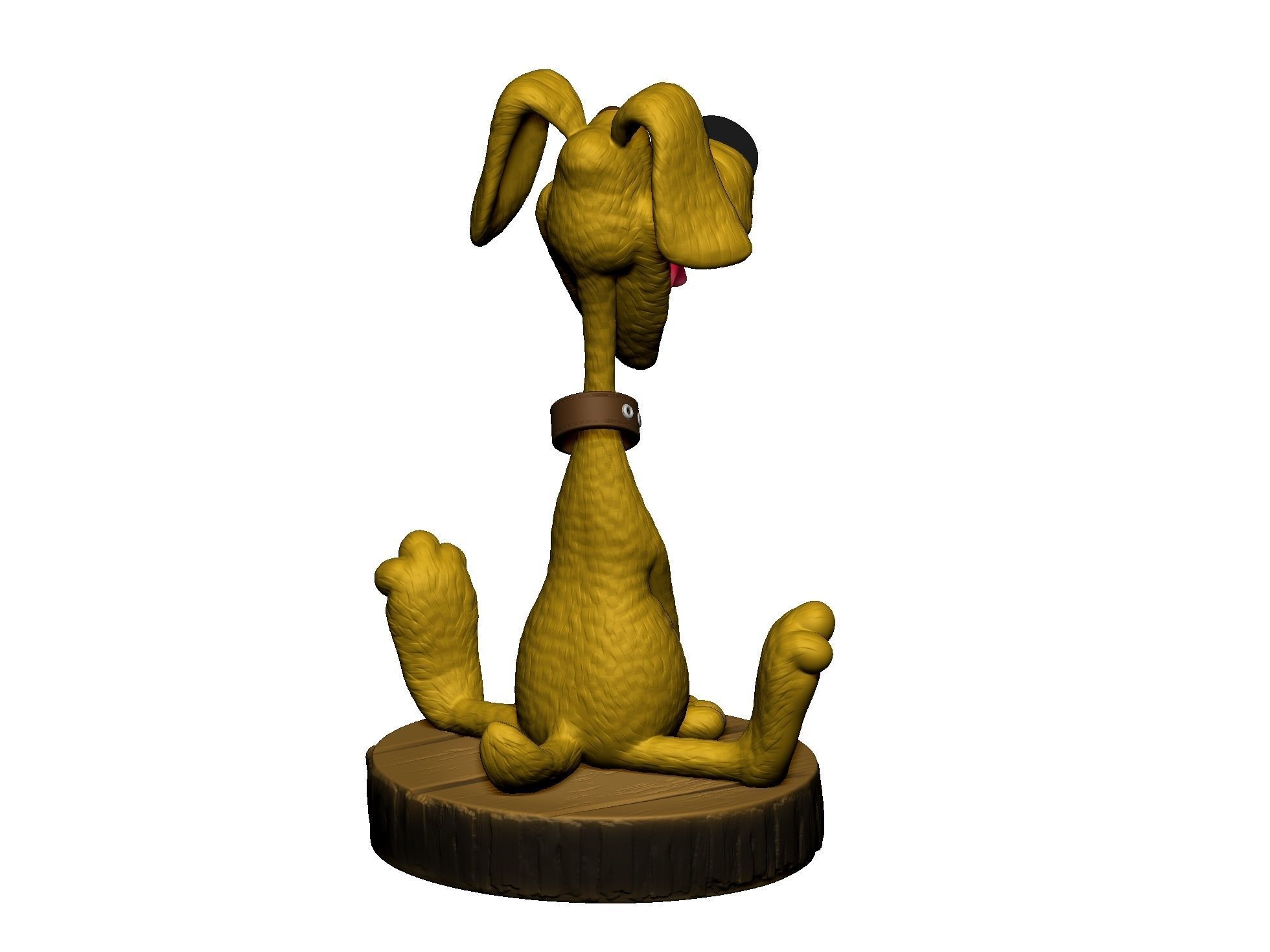 Treasure Island Dog STL 3D print model_29