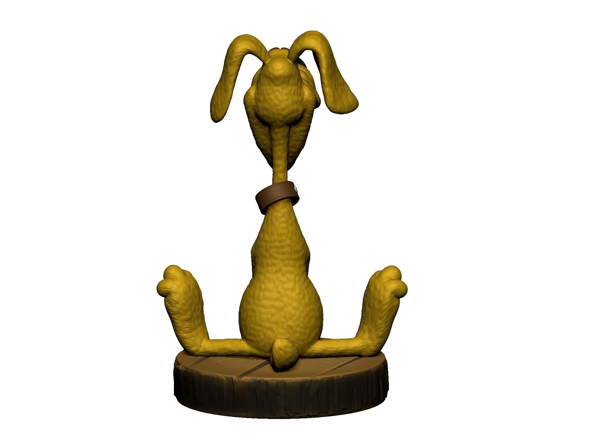 Treasure Island Dog STL 3D print model_28