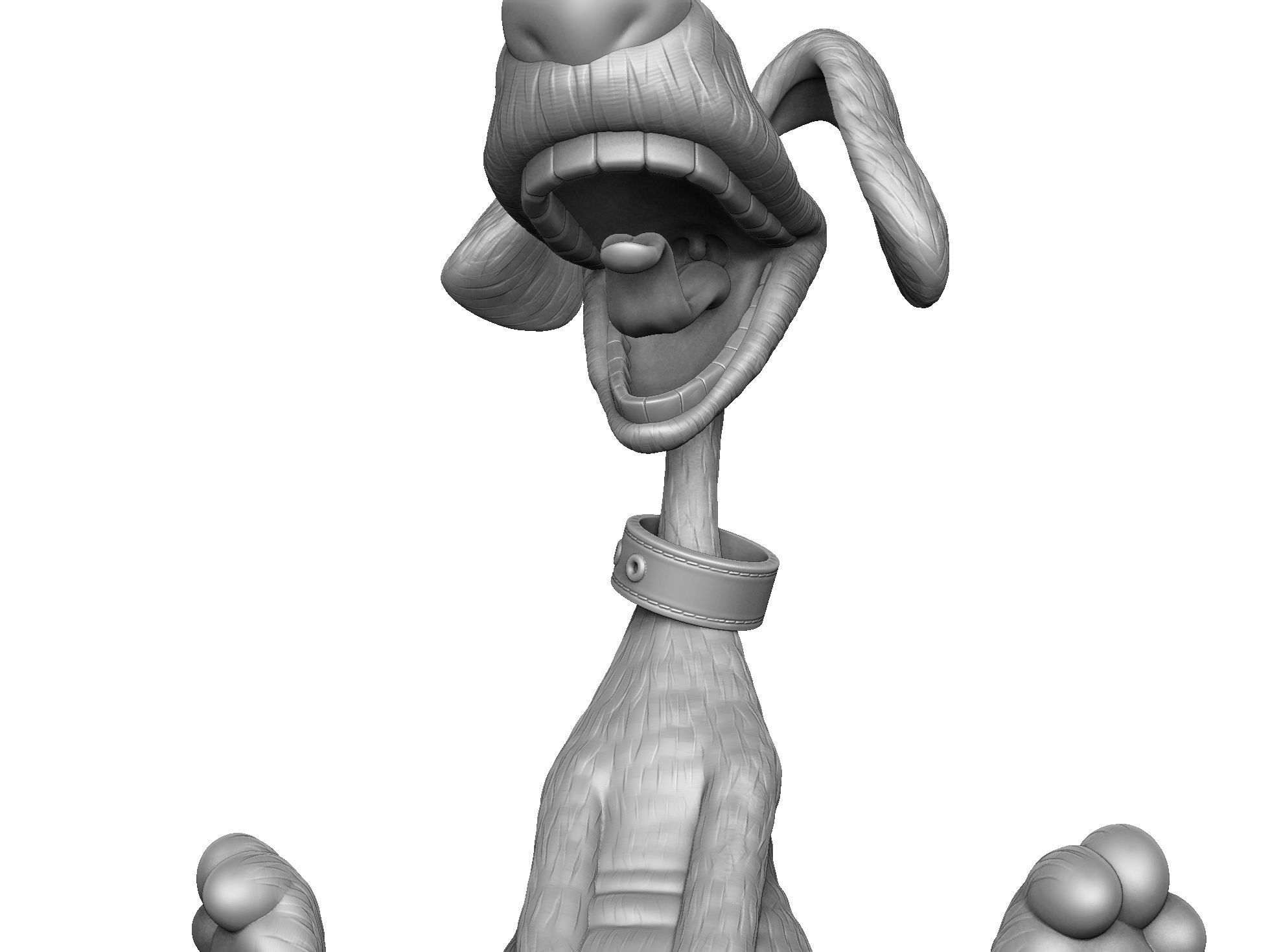 Treasure Island Dog STL 3D print model_22