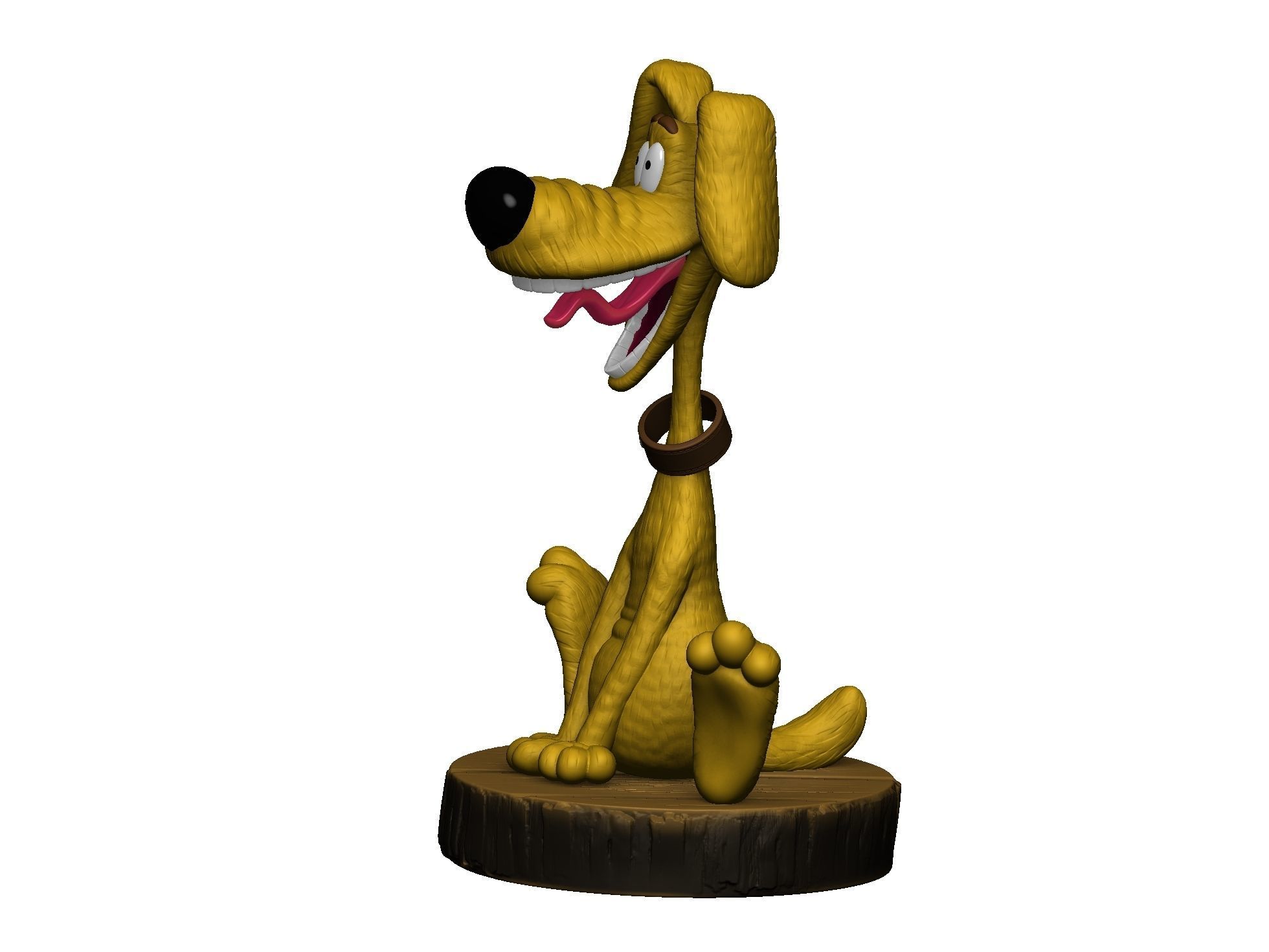 Treasure Island Dog STL 3D print model_24