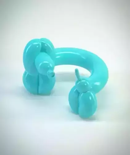 Balloon Dog Large Toy  Fan Art 