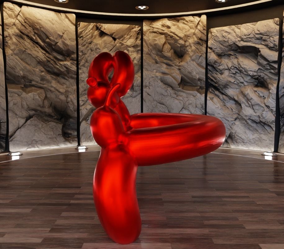 Balloon Dog Large Toy Fan Art 3D print model_5