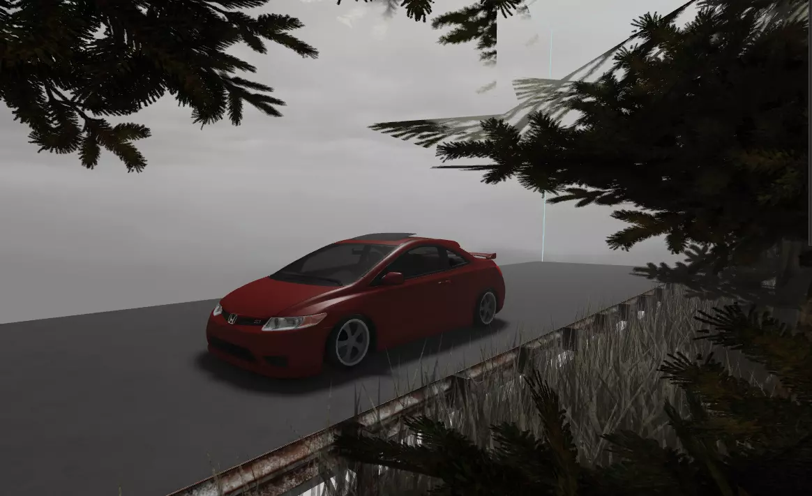 8th gen Honda civic Free low-poly 3D model