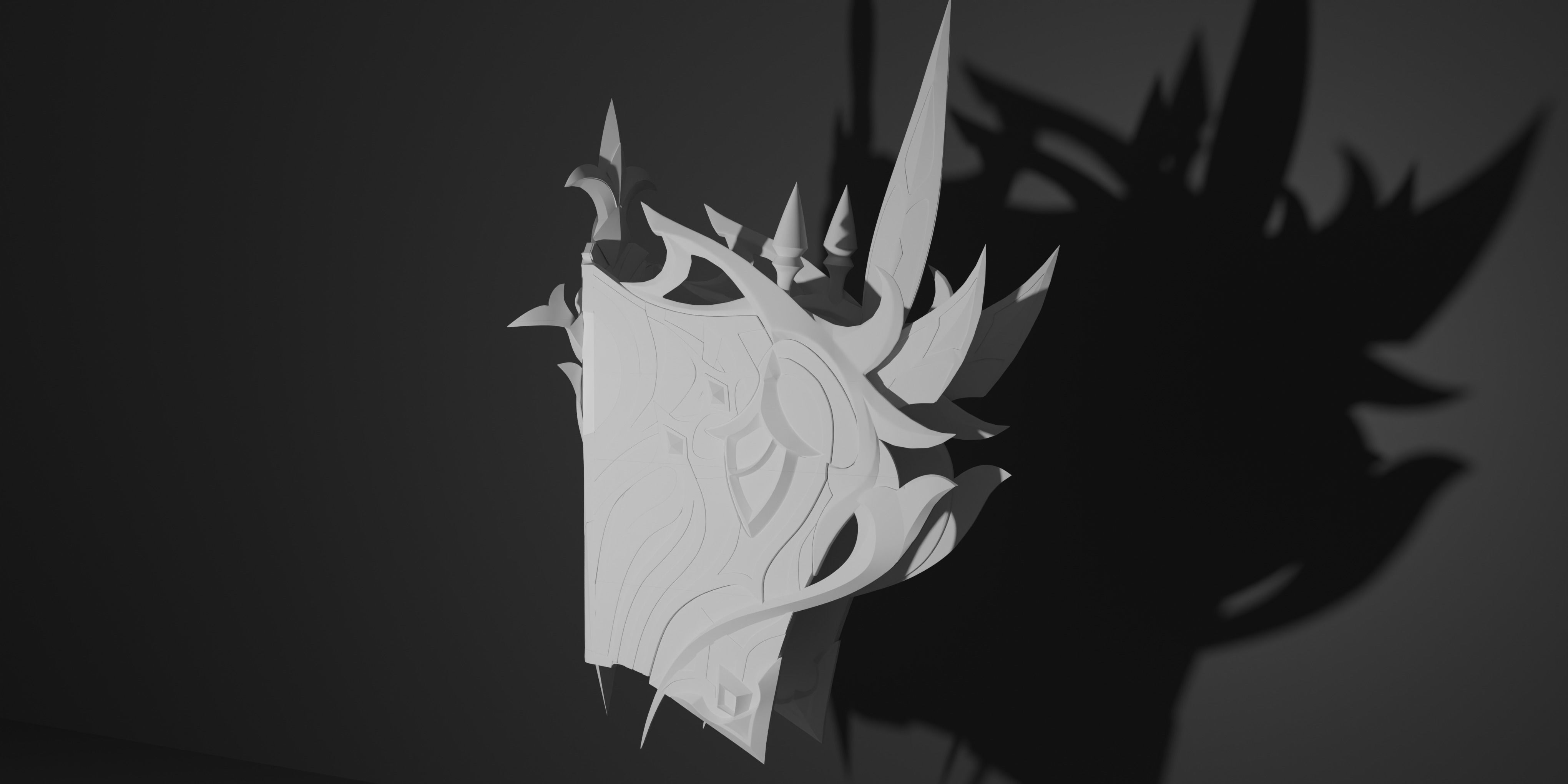 Genshin impact Neuvillette Catalyst Tome of the Eternal Flow 3D print model_5