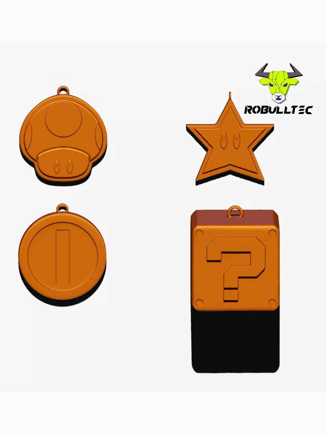 Christmas Mario 3D print model_0