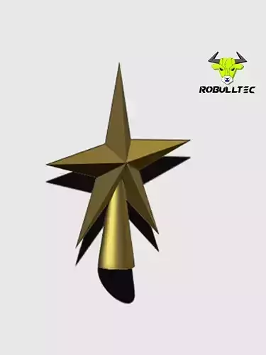 Christmas Tree Topper 3D print model