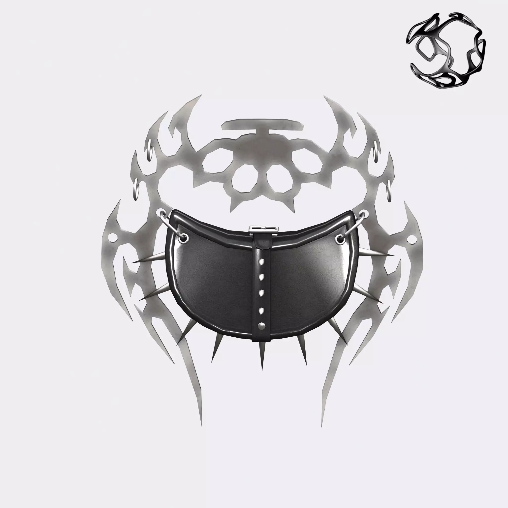 Cybr Bag - Game Ready Low-poly 3D model_0