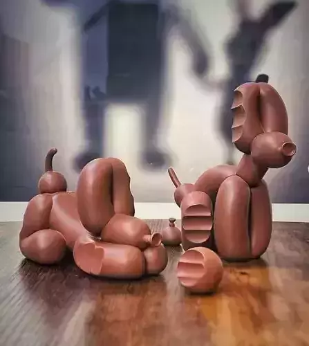 Choco Balloon Dog Bundle Toy Fan Art 