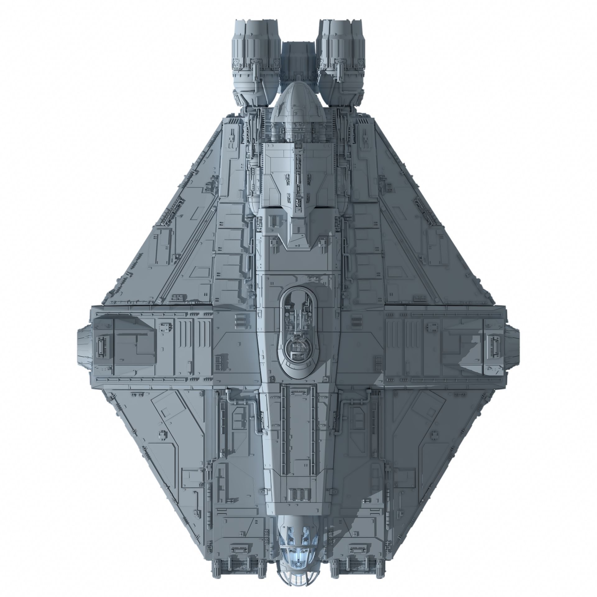 Star Wars Ahsoka serie Ghost with Fantom  3D print model_8