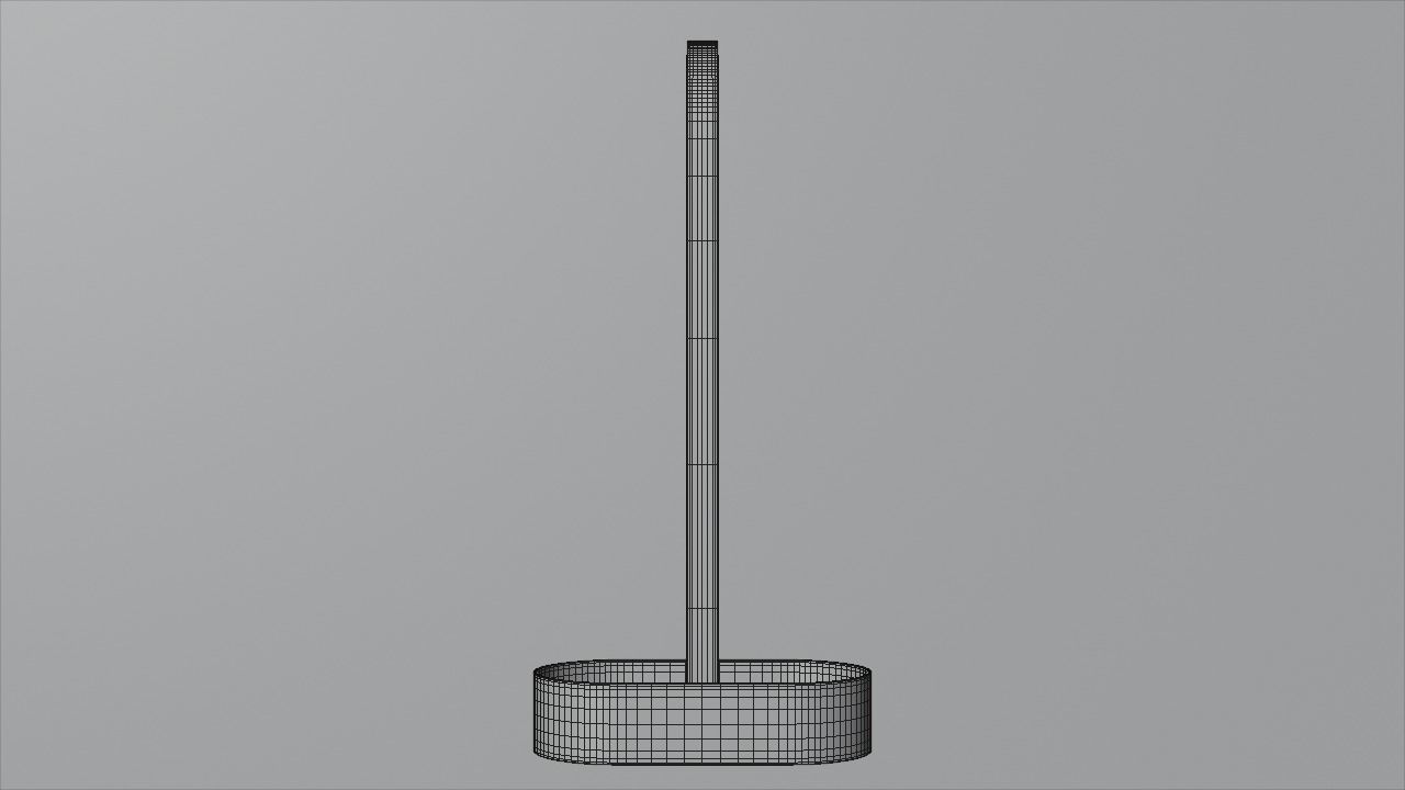 Condiment containers 3D model_9