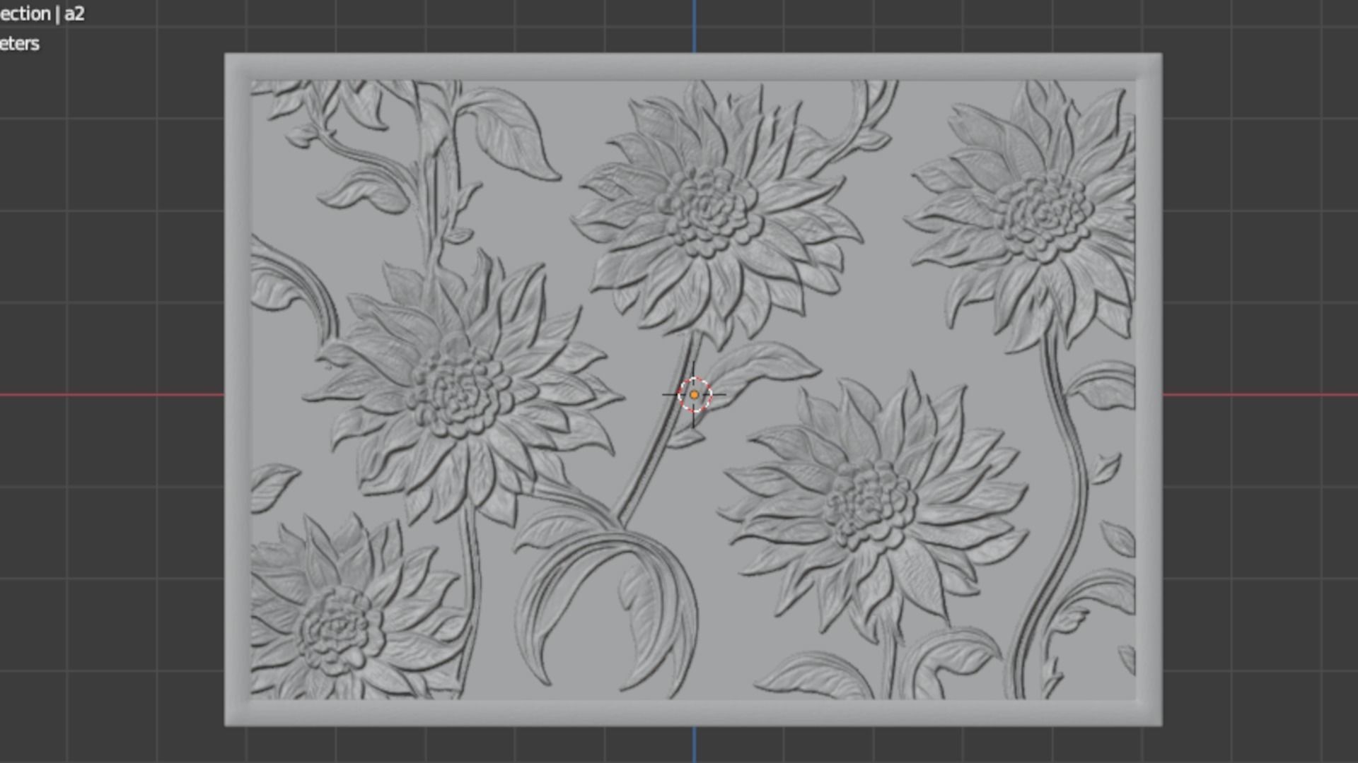 Modern Wall Panel Relief for CNC and 3D Printing 06  3D print model_6