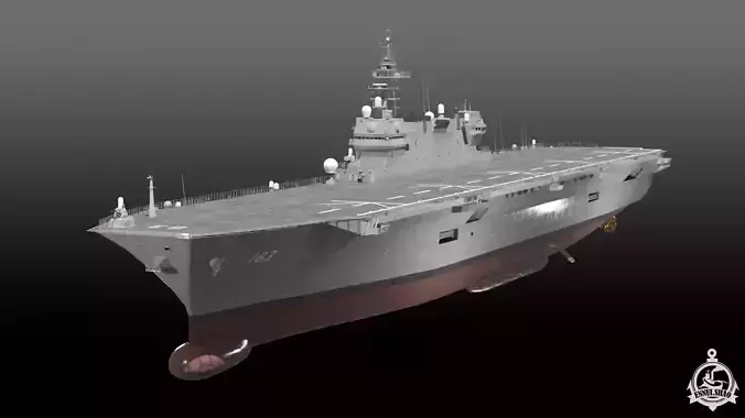 JS Izumo DDH-183 3D model