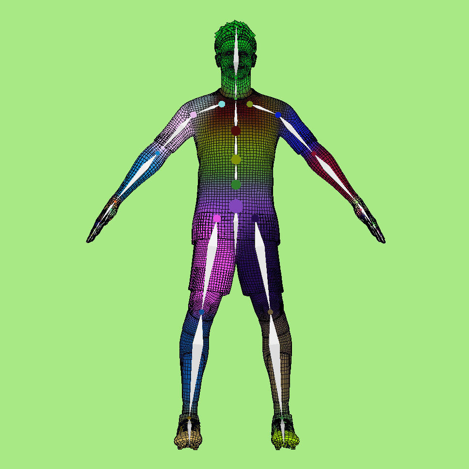 T-Pose Rigged Jonas Hofmann Leverkusen 3D model_8