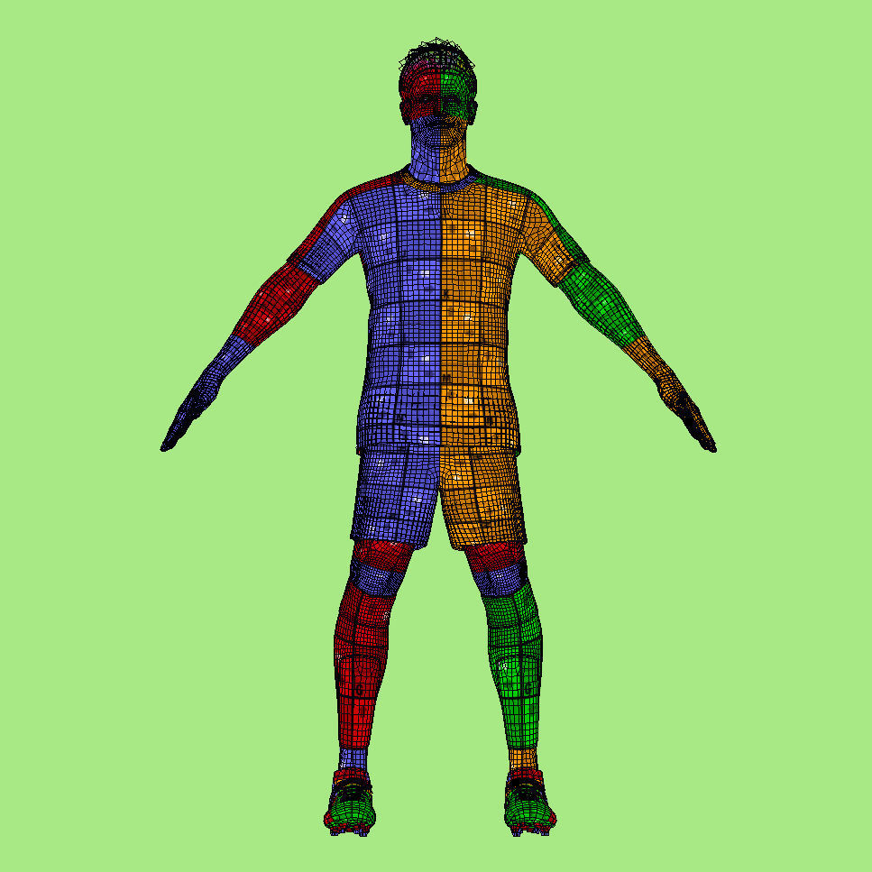 T-Pose Rigged Jonas Hofmann Leverkusen 3D model_7
