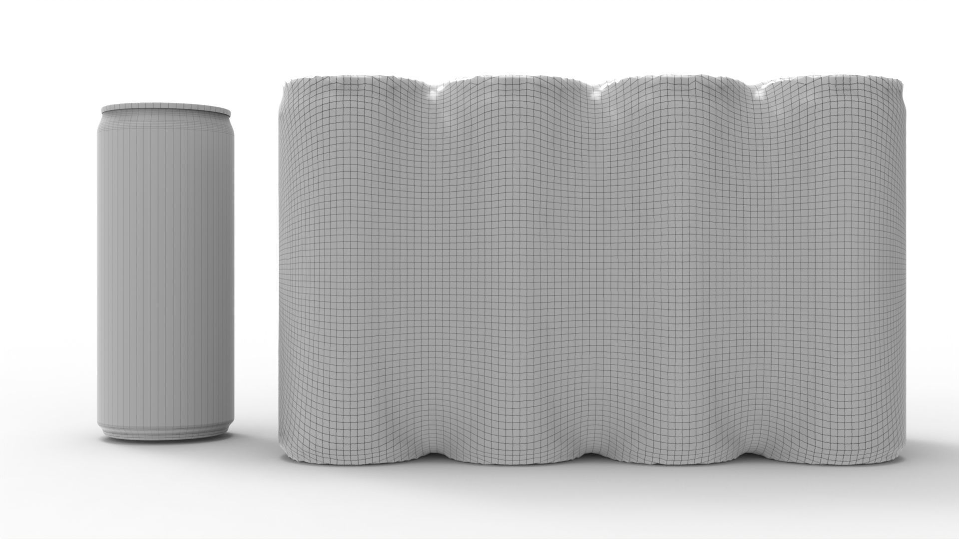 Eight pack packaging beverage soda cans 10-5oz - 310ml Texture_5