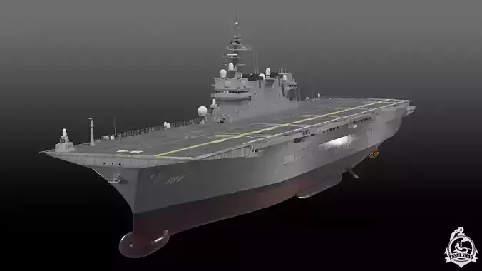 JS Kaga DDH-184 3D model