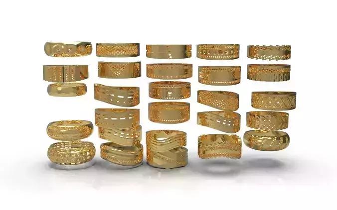 GOLD ring engagement