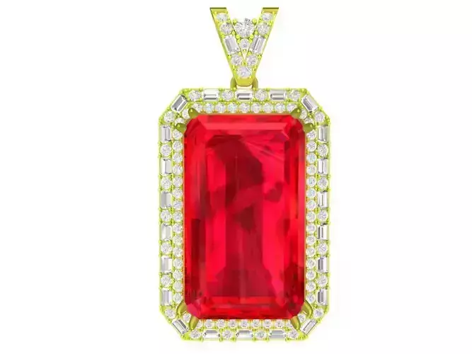 7932 diamond fashion women pendant