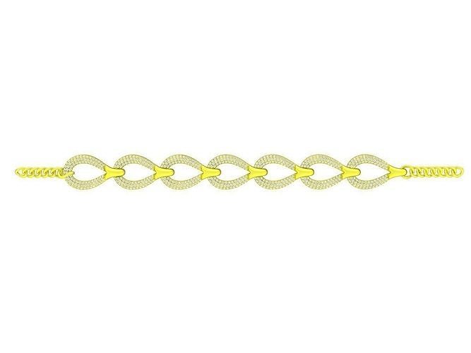 7934 diamond women bracelets  3D print model